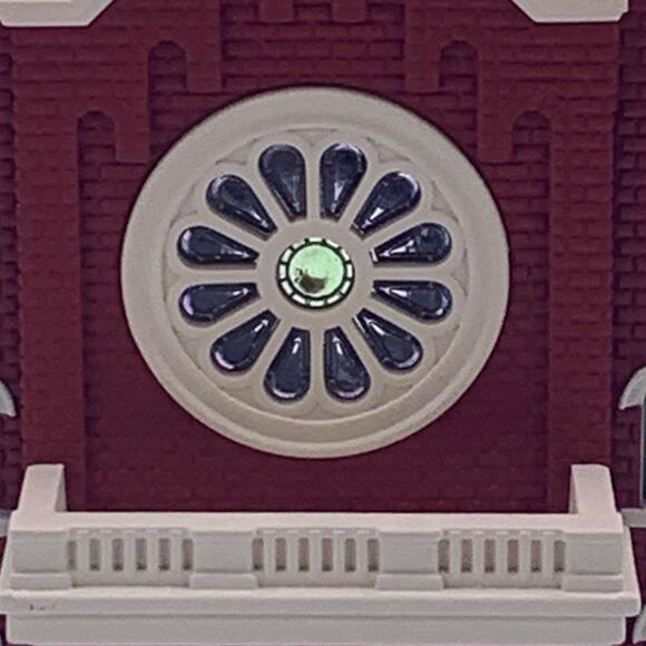 Hallmark Keepsake 2009 Candlelight Services #12 Old Brick Church Ornament in Box - Picture 7 of 8